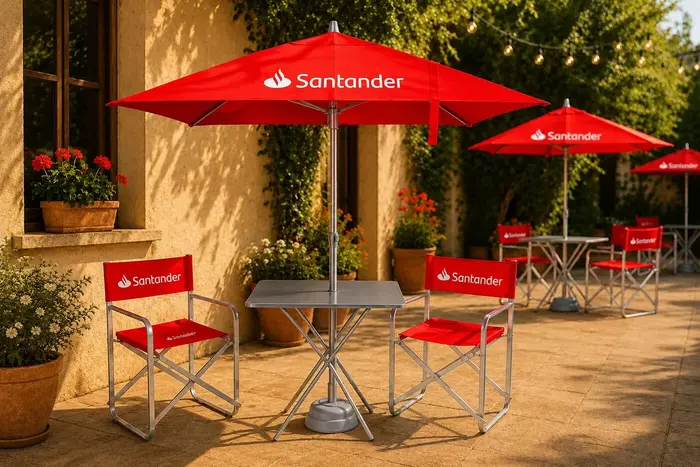 Sillones director Santander terraza exterior