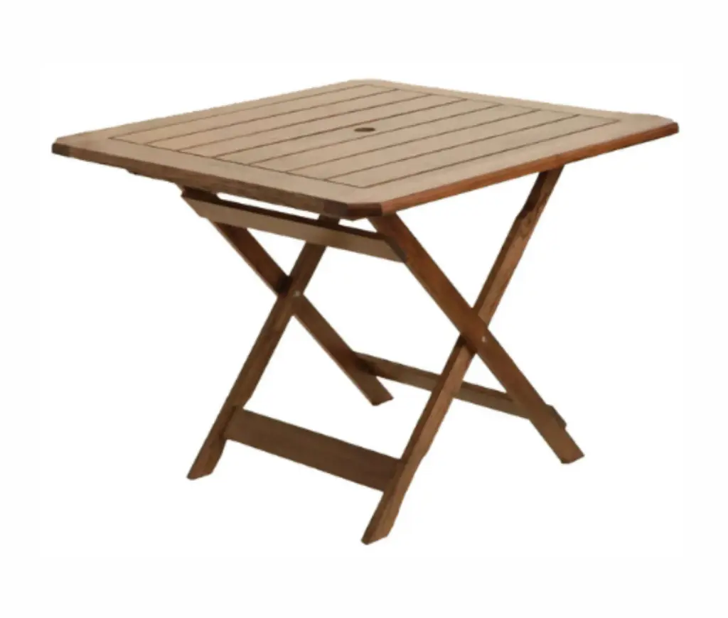 [MMP70] Mesa Plegable - Madera Premium 70x70