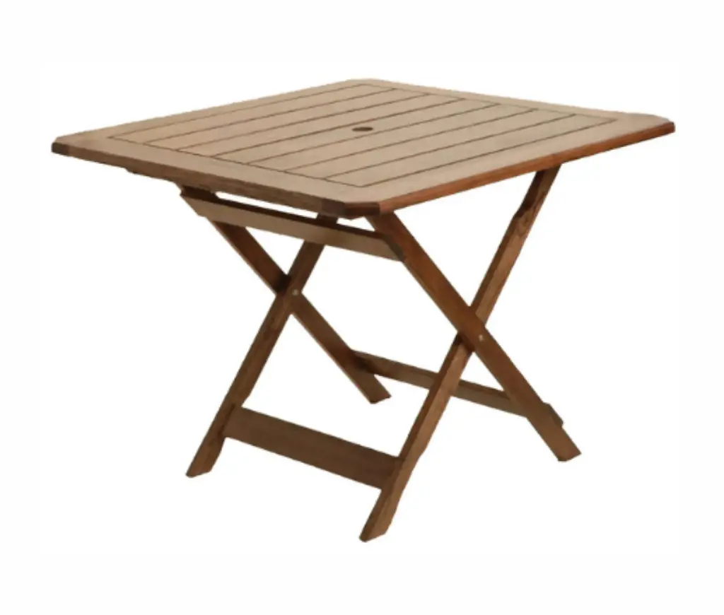 [MMP80] Mesa Plegable - Madera Premium 80x80