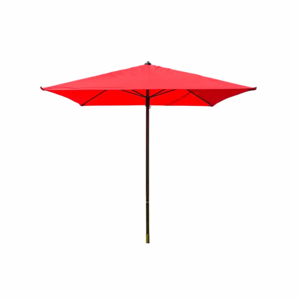 [SC180NE] Sombrilla Cuadrada 1,80mts - Caño Hierro Negro